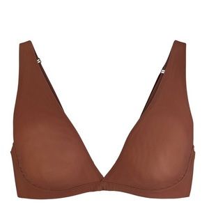 SKIMS Naked Everyday Plunge Bralette - Jasper - S